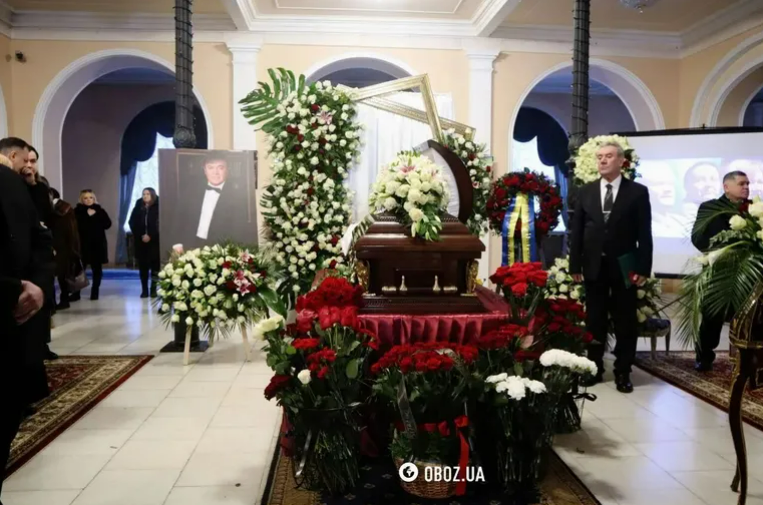 В Киеве прошло прощание с Виталием Белоножко: первые фото с похорон